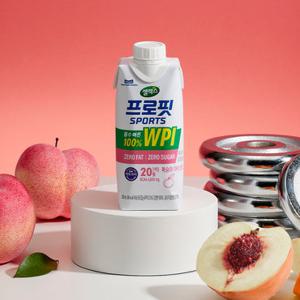셀렉스 프로핏 복숭아 단백질 음료 [330ml X 12팩]