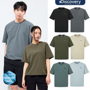 [백화점]디스커버리 [택가69,000원] 25SS할인 공용 프레시벤트 폴튼 냉감 반팔티셔츠 DXTR7A053