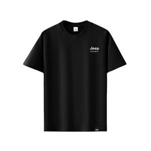 [지프]JEEP SPIRIT 공용 냉감 소로나 반팔티셔츠 블랙