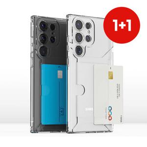 카드 옆으로 수납 케이스 2개, 갤럭시S26 S25 엣지 S24 Ultra S23 FE S22 S21 Plus 노트20 A12 A13 A15 A16 버디4 A23 A24 A32 A33 A34 A35 A36 퀀텀5/4 버디2 점프3/2