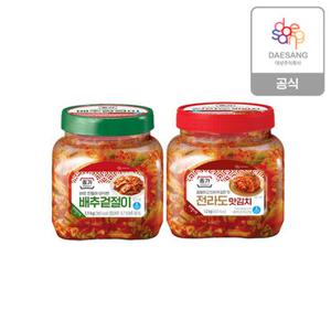 종가 배추겉절이1.1kg + 전라도맛김치 1.2kg