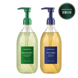 아로마티카 샴푸 대용량 패키지(로즈마리 스칼프 스케일링 샴푸 750ml*1개 + 티트리
