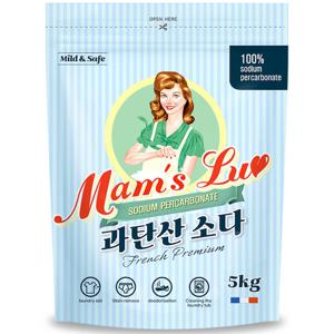 맘스럽 과탄산소다 5kg/ 베이킹소다 5kg/ 구연산 버킷 2kg 모음전 대용량 산소계표백제