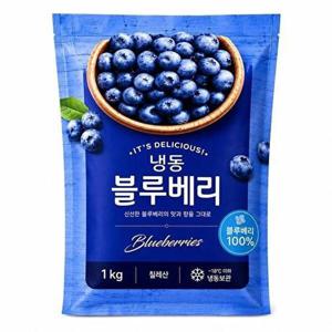 [에스케이스토아]깨끗이 씻어나온 냉동 블루베리 1kg3봉