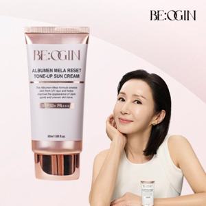 [비오진] 전인화의 비오진 알부민 멜라 리셋 톤업 선크림 50ml, 1개