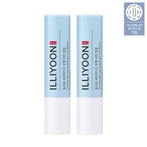 일리윤 세라마이드 무향 비건 립밤 3.2g 2입