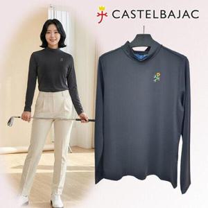 [까스텔바작]냉감 데일리 긴팔 여성골프웨어 여름 티셔츠 기능성 이너티 목티_CA
