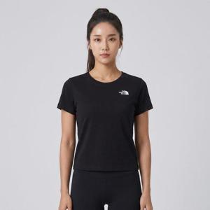 노스페이스 여성 애니브라 반팔 티셔츠 블랙 NT7UR33B NT7UR33BBLK