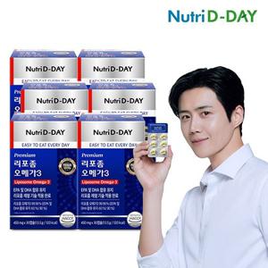 [뉴트리디데이] 프리미엄 리포좀 오메가3 (PTP) 6박스 6개월분