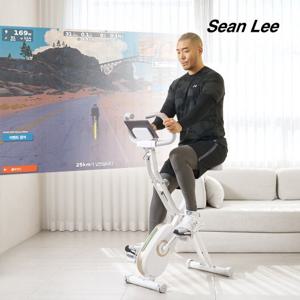 [홈앤단독비밀특가]숀리 엑스바이크 E4A 메타 실내자전거 접이식 바이크 즈위프트 가정용 헬스 사이클 운동