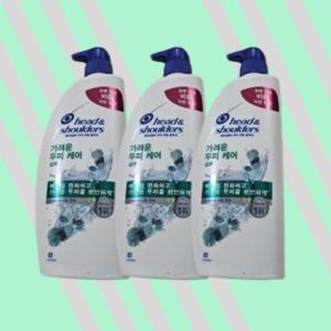 [피앤지] 헤드앤숄더 가려운 두피케어 샴푸 850ml 3개  두피 약산성 비듬