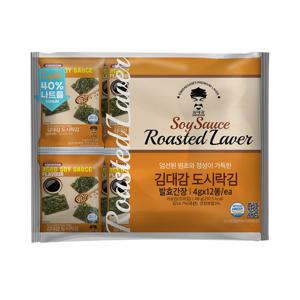 [김대감]발효간장 도시락김 (4g x 12봉) x 2세트
