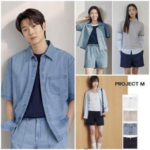 프로젝트엠 S/S (남/여) 여름 인기 쿨팬츠/데님쇼츠/쿨텐션티/소로나티 1만원대 특가(EYF2PH1840)(EYF2DP280