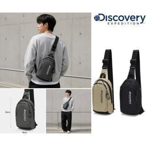 디스커버리 남여공용 트레킹 여행용 데일리 미니 슬링백  DXSG1215N