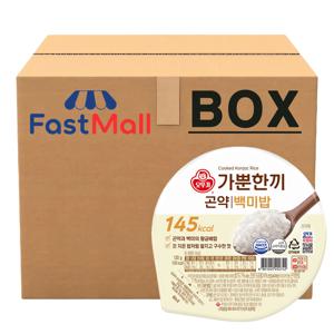 오뚜기밥 가뿐한끼 곤약백미밥 130g 18개