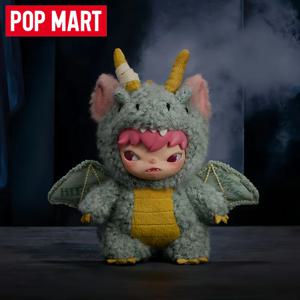새로운 오리지널 POP MART 히로노 미스트워커 시리즈 블라인드 박스 플러시 인형 펜던트 피규어 컬렉션 모델 데스크탑 장식 인형 선물