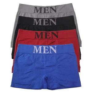 5 Pcs 얇은 스타일 남성용 고탄력 일반 색상 편안한 복서 팬티 팬티 통기성 팬티 스타킹
