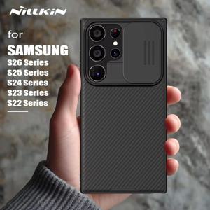 삼성 갤럭시 S26 S25 S24 S23 S22 울트라 엣지 케이스 닐킨 캠쉴드 슬라이드 카메라 커버 S24 FE S23 플러스 렌즈 케이스