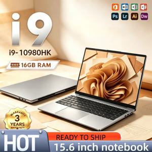 코어 i9 10980HK 인텔 15.6인치 게이밍 노트북 32GB 램 2TB SSD 지문인식 잠금해제 WiFi 6 4K 울트라북 프로 맥스 스피드 코어