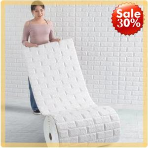 3D 소프트 폼 벽돌 벽지 스티커 롤 DIY 자기 접착제 거실 홈 부엌 욕실 장식 벽 종이