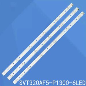 키트 3개 6LED 627mm LED 스트립 32인치 TV SVT320AF5 32P1300 32P1400 32P1400VT 32P1400VE 32P1400D 32P2400VT 32P1400ZE 32P2400