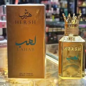 100ml 허쉬 라하브 오 드 뚜왈렛 차밍 임프레셔블 프레쉬 타이 바질 잎 향신료 페퍼 자몽 볼드 우디 향수