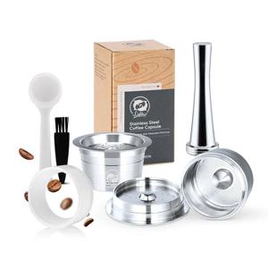Tchibo Cafissimo Easy K Fee 재사용 가능한 커피 캡슐 Lov Passione 3 하트 커피 포드 스테인레스 스틸 리필 필터 포드