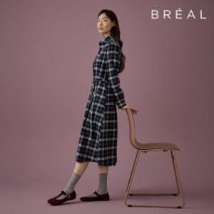 브리엘 소프트 체크 셔츠 원피스 1종런칭 가격 59900원