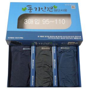 DBD0121 디노바시 풍기인견 여름남성3매입 드로즈팬티