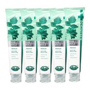SIAM COSMECEUTICAL 덴티스테 플러스화이트 프로 치약 200g 5개 Ss