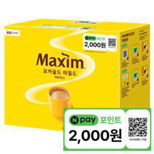 동서 맥심 모카골드 커피믹스 400T +N페이2000원 :I