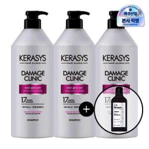 케라시스 데미지 클리닉 샴푸 980ml x 3개 180ml 샴푸 증정