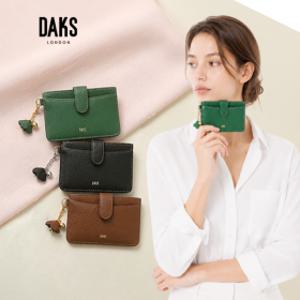 ((닥스 여성 지갑 Best)) ZALEA 젤라 소가죽 플라워 참장식 카드지갑 DCHO6F020 본사정품