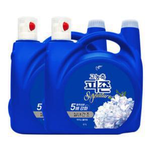 고농축피죤 시그니처 5.7L 아이스플라워 2개