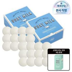 샤워메이트 산양유 비누 90g X 24개입 오리지널  + 산양유 비누 민트 4입