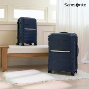 쌤소나이트  수하물 기내용 2종세트  OC2LITE 캐리어 55/68 NAVY BLUE GR441001/GR441002