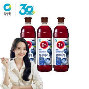 홍초 블루베리 1.5L x 3병