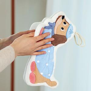 주방 핸드타올 닥스훈트 스카이스웨터 두툼한 주방행주 타월
