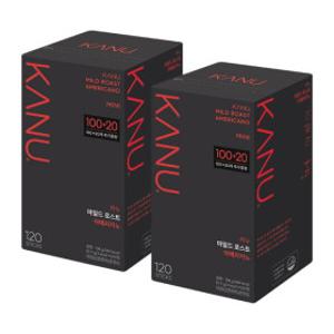 카누 맥심 마일드 미니 100T+20 x2개입 총240T