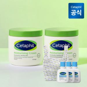 세타필 모이스춰라이징 크림 453g 2개+클렌저 29ml 3개