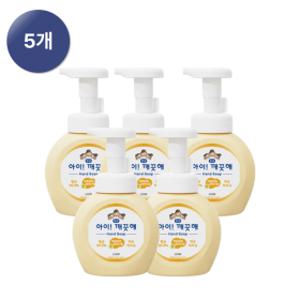 아이깨끗해 거품형 손세정제 순 250ml 용기 x 5개