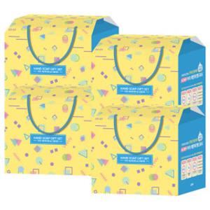 아이깨끗해 핸드워시 선물세트 용기 490ml1개 +450ml 3개 X 4SET