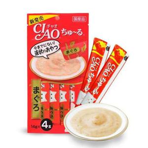 애묘간식 이나바 챠오츄르 참치 고양이간식 SC-71 4P