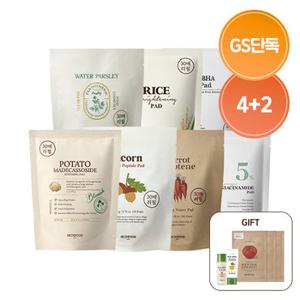 [스킨푸드] 패드리필 4+2_교차선택 +증정 파인애플 폼 30ml+오일 20ml+토마토 마스크 3매