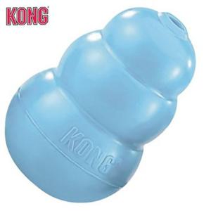 애완용품 KONG 토이 하늘색 장난감 퍼피 자견용 소