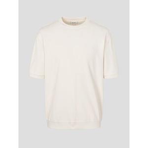 [26SS 30% OFF][빈폴멘] 모던 라운드넥 맨투맨 티셔츠 - 화이트 (BC6442C871)
