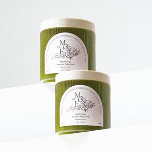 먼프리 [정가41,900원] 대용량 식물유래 오일 & 슈가 바디스크럽 베르가못 포레스트 향 519g 2개입