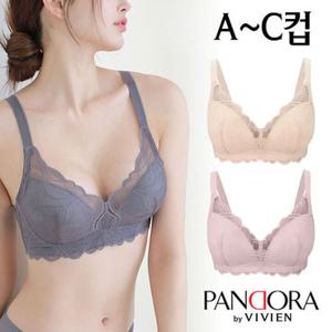 [판도라by비비안]A-C컵 풀레이스 노와이어 몰드브라1종(PBR7168)