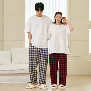 덩크 요루체크 9부 파자마바지 남여공용 여름잠옷 홈웨어 4colors