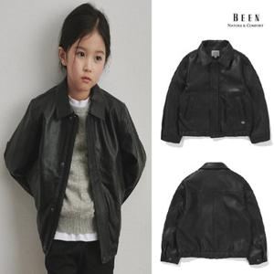 [백화점][빈]BA51JK01BK 블랙 에코레더 자켓